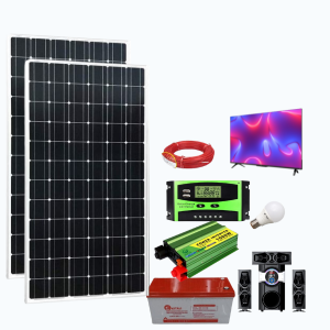 solar fullkit with tv and subwoofer