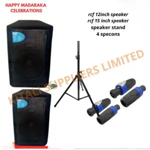 RCF 12'' ,15'', Speaker stand With 4 Specons