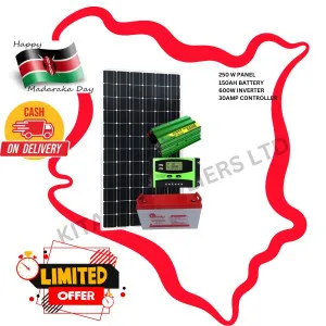250w solar fullkit