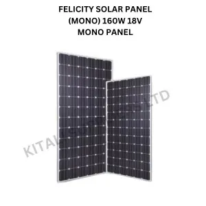 Felicity Solar Panel(Mono) 160W 18V Mono Panel