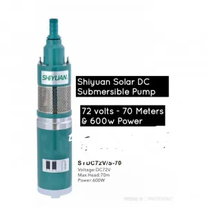 72v 70m  600w power head shiyun submersible pump