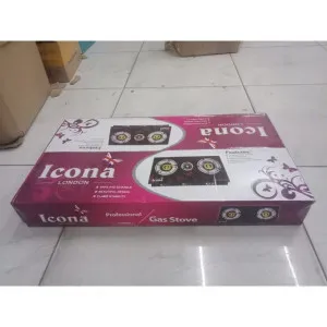 Icona two burner cooker