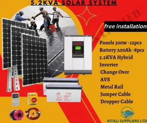 5.2kva solar system