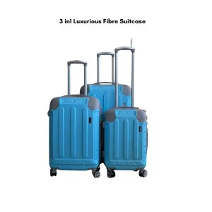 3 in1 Luxurious Fibre Suitcase