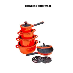 The Edenberg Cookware 12-Piece Set