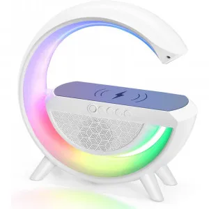 Bluetooth speaker with wireless phone charger