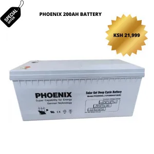 Phoenix Gel Battery 200Ah