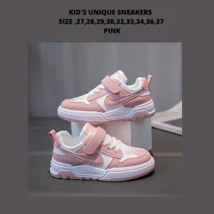 kid's unique sneakers-pink