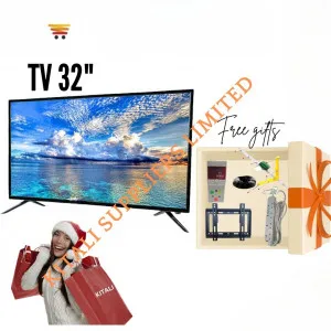 32" Digital tv plus tv guard,wall bracket, extension,