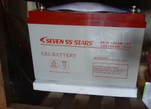 12v 100ah seven ss stars battery