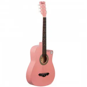 Acoustic guitar  medium size 38, 6string