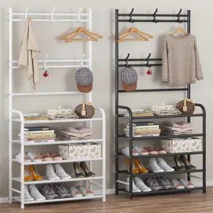 Multifunctional Coat hanger & Shoe Rack