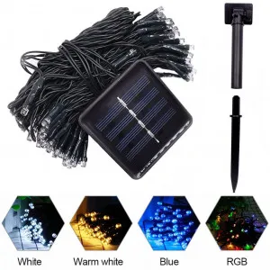 Alltop 2W solar lamp string