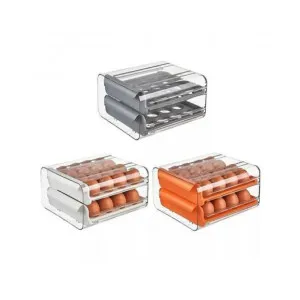 Plastic 32 Pcs Egg Holder Acrylic