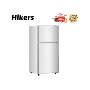 hikers 86 liters double door fridge