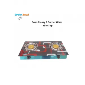 Boko Classy 2 Burner Glass Table Top