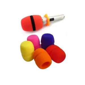 6PC Studio Microphone Foam Cover Sponge purple