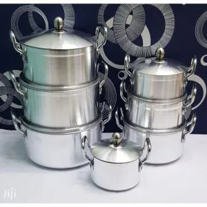 14 Pieces Heavy Non-Stick Cooking Pots Sufuria Set