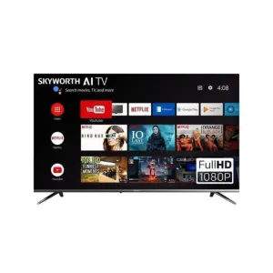 Skyworth 43E3A, 43-inches Full HD Frameless Smart Android TV