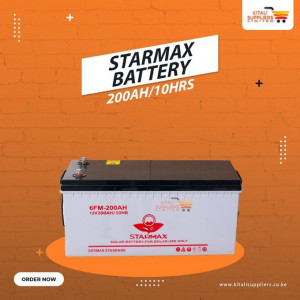 StarMax Solar Battery 200AH/10hour