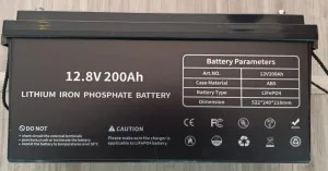 Lithion battery 12.8V 100AH