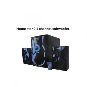 Home star 2.1 channel subwoofers