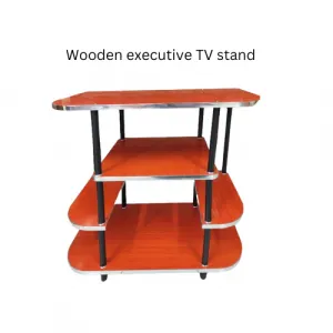 Wooden executive TV stand