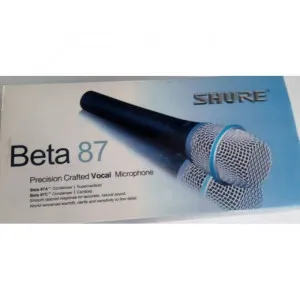 Beta 87 wired microphone