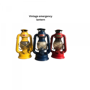 Vintage emergency lanterns