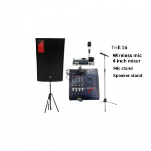 Trill Speaker 15inch With Full Public Address
