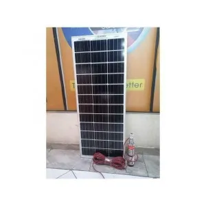 250w solar  panel,  24v 50m head submersible  pump