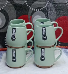 6pcs long mugs