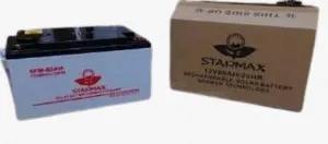 80ah starmax battery, 1.5mm 10m cable