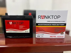 RankTop NS70L car battery