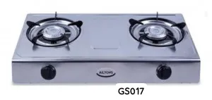 Ailyons table top metallic two-burner