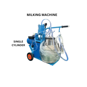 Milking machine single cylinder