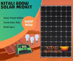 600w solar panel 30a controller  3pc bulbs