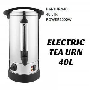 Electric Tea Urn 40L 2500W Power.