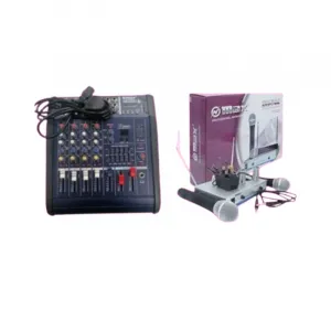 Omax 4ch mixer + omax 744 microphone