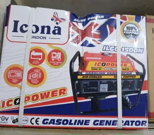 1.2kva- 1.5kv ICONA Generator powerful petrol
