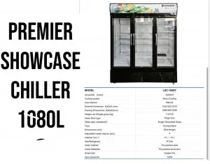 Premier Show case Chiller 1080liters