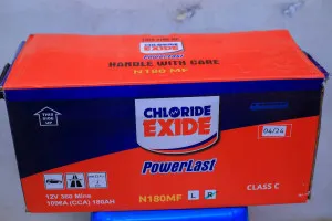 powerlast Chloride EXIDE N180-MF