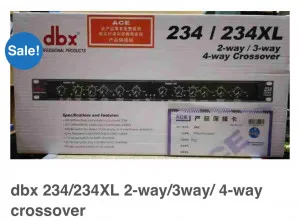 DBX Cross over  2way 3way 4way