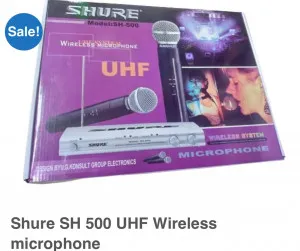 Shure uhf microphone
