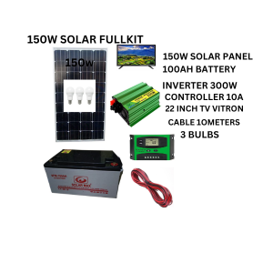 150W SOLAR FULLKIT