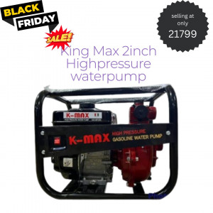 King max 2 inch high pressure water pump