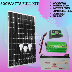300w solar fullkit