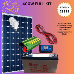 400w solar fullkit