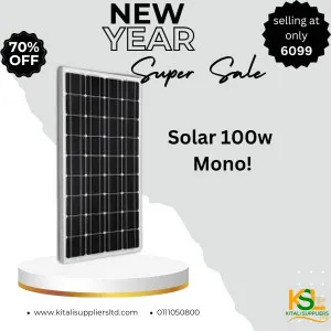 100w solar panel