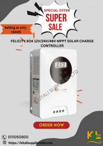 Felicity 60a 112v 24v 48 v MPPT solar charge controller